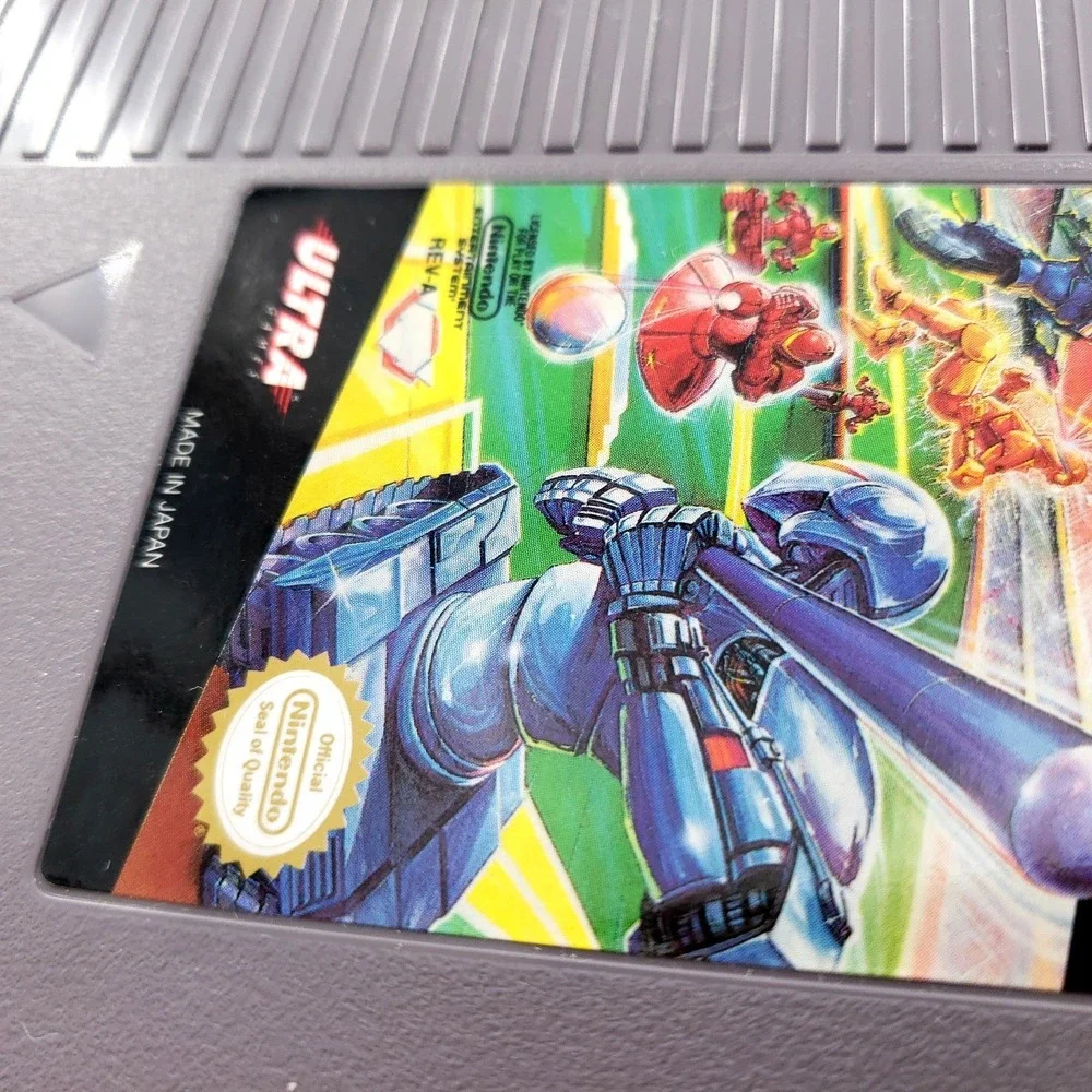 Cyber Stadium Series: BaseWars Nintendo NES Authentic w/ Manual Mint Label Works